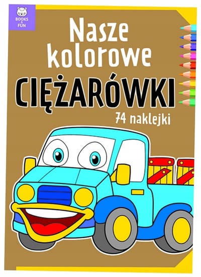 Nasze serie - Kleurboek Met Stickers - Kinderen - Handtraining