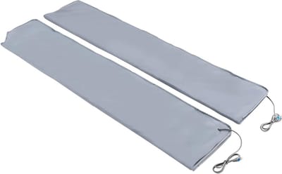 Infrarood Saunadeken - Warmte deken - Ontspanning thuis - Zone temperatuurregeling - 180 x 80 cm - Zilvergrijs