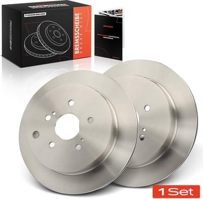 Frankberg 2x Remschijven Achteras voor Suzuki Grand Vitara II