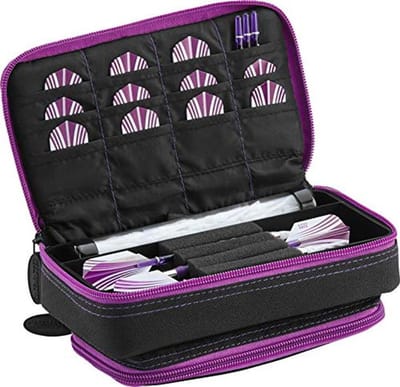 Dart Case voor Soft- en Steel Tip Darts - Geschikt voor Smartphone en Accessoires met Ruimte voor 3 Darts