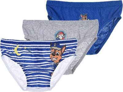 Nickelodeon Paw Patrol Onderbroeken - Ondergoed - Set 3 Stuks - 100% Katoen - 6/8 Jaar