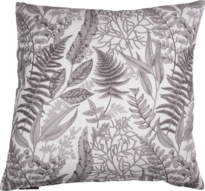 Fern Print Off Wit Kussen -60 X 60