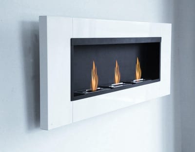 Design4AlleZ sfeerhaard 136x54x14cm - Wit