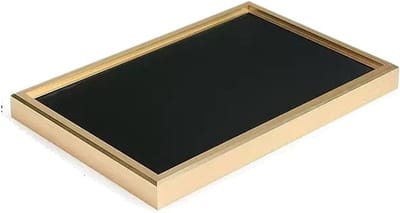 Sieraden Dienblad - Organizer Lade - Sieraden Opbergen - Metalen Frame - N.v.t. - Zwart