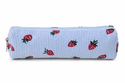 VHV-Aardbei Pennenzak - Schattige Etui voor Meisjes - Grote Stationery Organizer voor School - Minimalistische Etui voor Schrijfwaren - Hoogwaardig Design