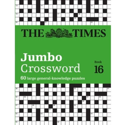 The Times 2 Jumbo Crossword Book 16 - The Times Crosswords - The Times Mind Games
