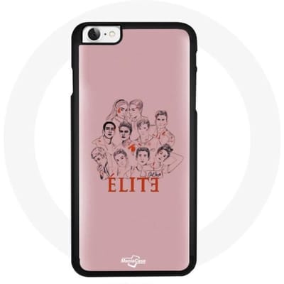 Coque - Elite - Iphone 4 - Rigide - Protection - Affiche personnages Fanart Logo