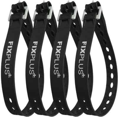 Sjorbanden 4-pack - Beveilig, bevestig en bundel met Flexibele en Herbruikbare Spanbanden