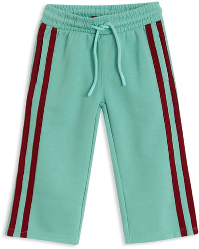 4PRESIDENT Broek Meisjes - Light Blue - Maat 74