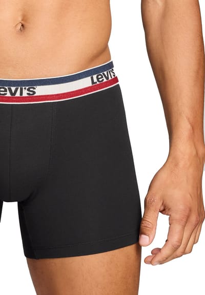 Pack of 4 men's Levis REPEAT LOGO SPW BOXER boxer shorts underwear pants