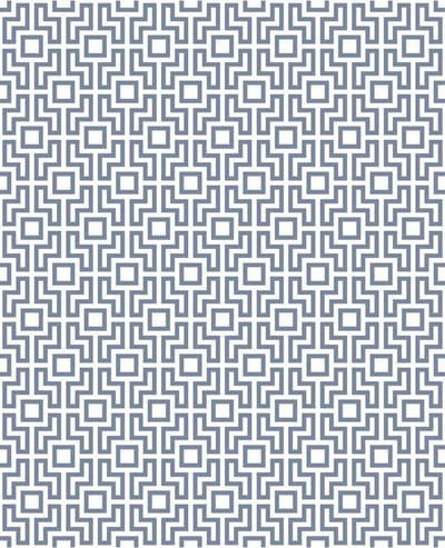 Insignia Square Geo wit/blauw 24535