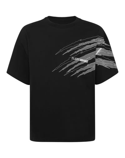 T-Shirt Ronde Hals Ss Scratch
