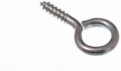 Oogschroef Haakjes - Bevestiging Hangers - Ophangen Spullen - Roestbestendig Staal - 20 Stuks - Verzinkt