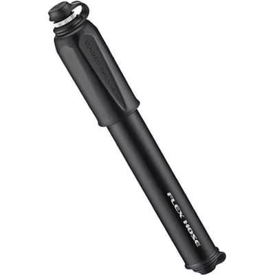 Lezyne Sport Drive HP S - Handpomp - Fietspomp klein - Tot 8.3 bar - Presta en Schrader ventielen - Aluminium - Zwart