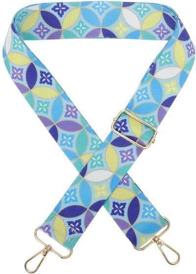 Dailygoods- Tasriem Verstelbaar - Schouderband voor Tas - Brede Riem - Bloemenprint - Comfortabel Draagcomfort - Hoogwaardige Materialen - Schouderriem