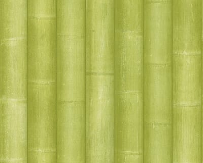 Bamboe Behang Groen as creation 96184-3