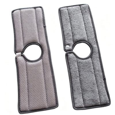 2-stuks Kraanabsorberende mat - Spatbeschermer voor de kraan - Antislipmat voor de kraan - Afvoermat - Schoonmaaksponsmat - Mat - Spat- En druppelbestendig - 38*13 cm - Geschikt voor keukens, badkamers, toiletten, enz. -Grijs