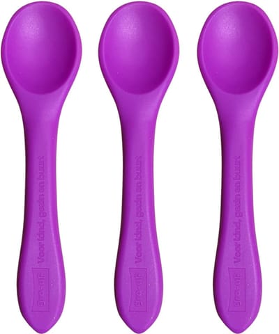 Sens Design babylepel babylepeltjes kinderbestek siliconen - 3 stuks