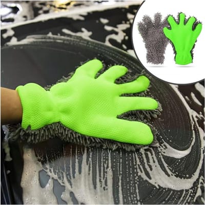 Autowas Handschoenen - Microvezel Reinigingshandschoenen voor Auto & Huishoudelijke Reiniging