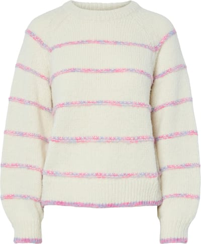 PIECES - PCNELIA LS O-NECK KNIT NOOS BC - Dames - Gebreide truien