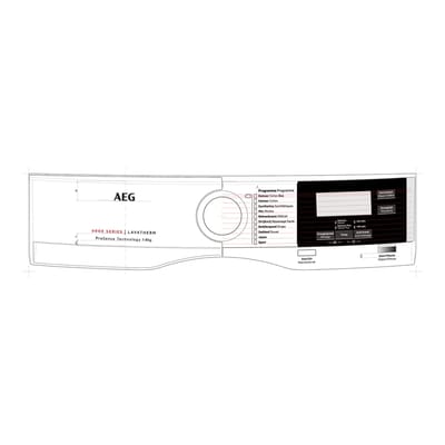 AEG controlepaneel, wit, AEG 140232366017