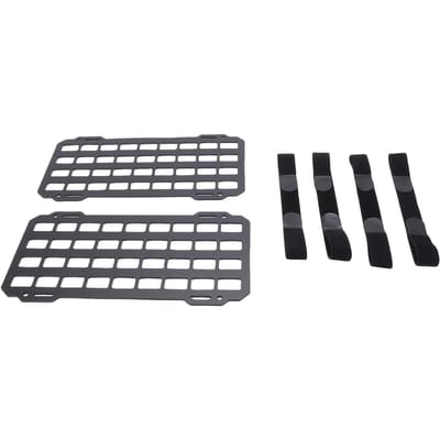 2 stuks Zonneklep Molle Paneel Organizer Molle Zonneklep Gereedschap Holster Tas Houder Gear Rack voor Gereedschapstasje Pennen Zaklampen