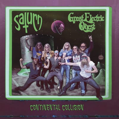 Saturn & Great Electric Quest - Continental Collision (12" Single)
