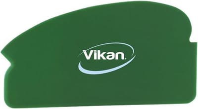 Vikan 4051 Hygiene flexibele handschraper 16,5cm breed - Groen