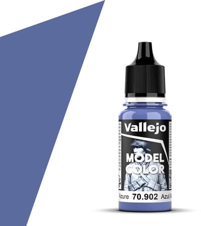 Vallejo Hobbyverf Acrylverf - 70902 Model Color Azure - Acryl Verf flesje - 17 ml