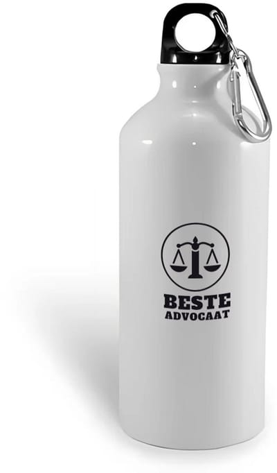 Hacebo® - beste advocaat waterfles - Beste advocaat - collega - cadeau - water fles - 400ML