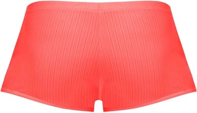 Male Power Mini Short - L coral Small