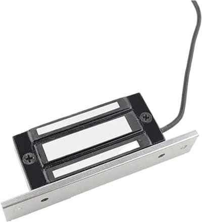 Magnetisch Deurslot - Elektronisch Slot - Kast Deur Beveiligen - 60kg Houdkracht - Mini Formaat - Zwart