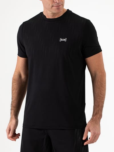 Sjeng Sports NIKOHL - Maat: S Black - Tennis Shirt Mannen - Sportshirt - 87% polyester, 13% elastaan