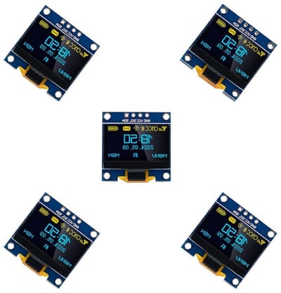 5 Stuks 0.96 Inch OLED I2C IIC Scherm met 128 x 64 Pixels voor Arduino en Raspberry Pi Display