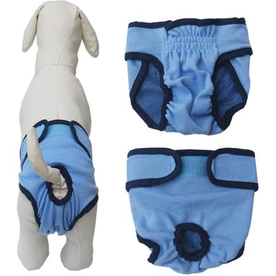 Mode Hond Fysiologische Broek Luier Sanitair Wasbaar Vrouwelijke Hondenbroekjes Voor Honden Sanitair Broekje L