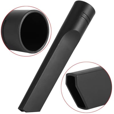 Dailygoods- Stofzuiger Nozzle Universeel - Platte Nozzle - 35mm Interface - Duurzaam Plastic - Effectieve Stofzuiging - Geschikt voor Tussenruimtes - Zuigmond