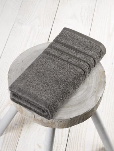 De Witte Lietaer Dolce Handdoek steeple grey / grijs 50x100 cm