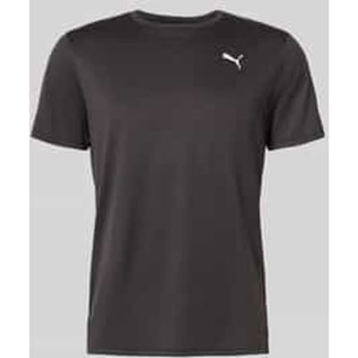 PUMA M TAD ESSENTIALS SOLID CAT TEE (LC small cat) Heren sportshirt - Puma Black