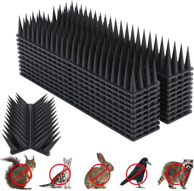 Unyqoos® Effectieve Vogel- en Dierenafweer Spikes voor Tuin en Dak Bescherming