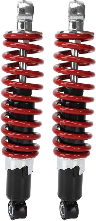 2 Stuks Motorvering Demper 250mm - Shock Absorber voor Dirt Bike, ATV en Go Kart Suspensie