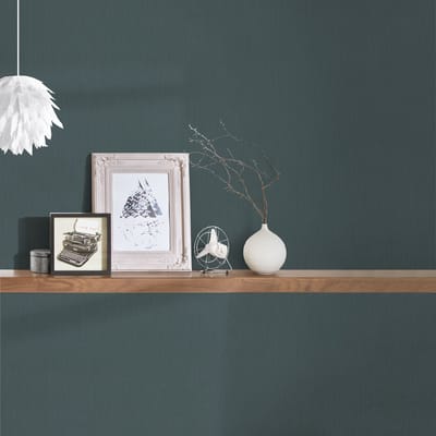 AS Creation - Vliesbehang - Alpha 333701 - 10,05x0,53 m - blauw uni PVC-vrij