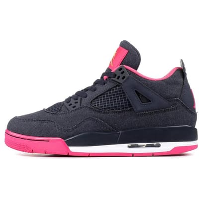 Jordan 4 Retro Denim GS 487724-408 38 black