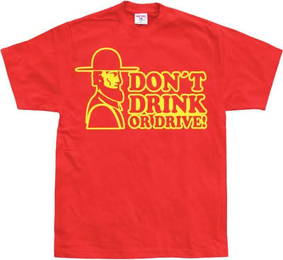 Hybris D „on T Drink Or Drive“-T-shirt SH-1-10769-LFH2-4