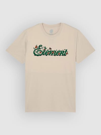 Element Brambles T-shirt Met Korte Mouwen Beige XL Man