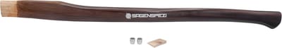 Vervangende steel - Reservehandvat hout - Splijten van hout - Duurzaam hickory materiaal - 80 cm lengte - Bruin