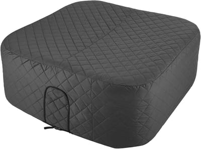 Hot Tub Weatherproof Sunproof Water Resistant Inflatable 57inch Premium Hot Tub Custom Made Replacement Spa Cover Energy Saving Hot Tub