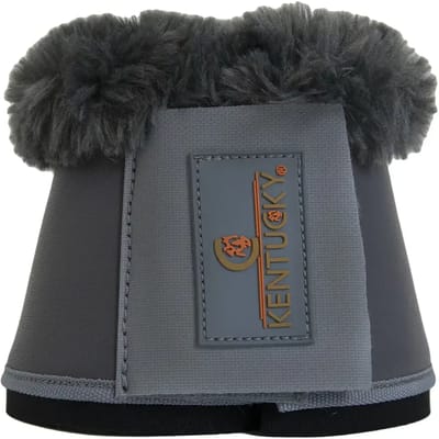 Kentucky Horsewear - Springschoenen - Leer - Sheepskin - Grijs - Maat M