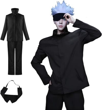 Anime Cosplay Kostuum voor Satoru Gojo, Toji Fushiguro, Geto Suguru en meer, Perfect voor Conventies en Feestjes