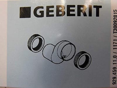Afvoermof - Toilet aansluiting - WC Installatie - Excentrisch ontwerp - 7 cm - Alpinewit