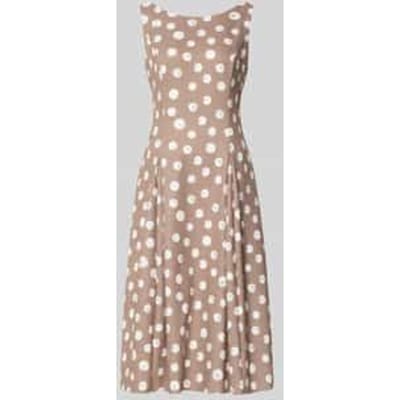 Cocktailjurk met allover-look
